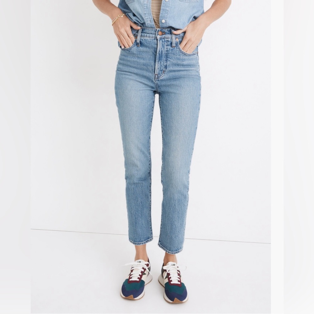 Madewell Perfect Vintage Jeans Banner wash EUC